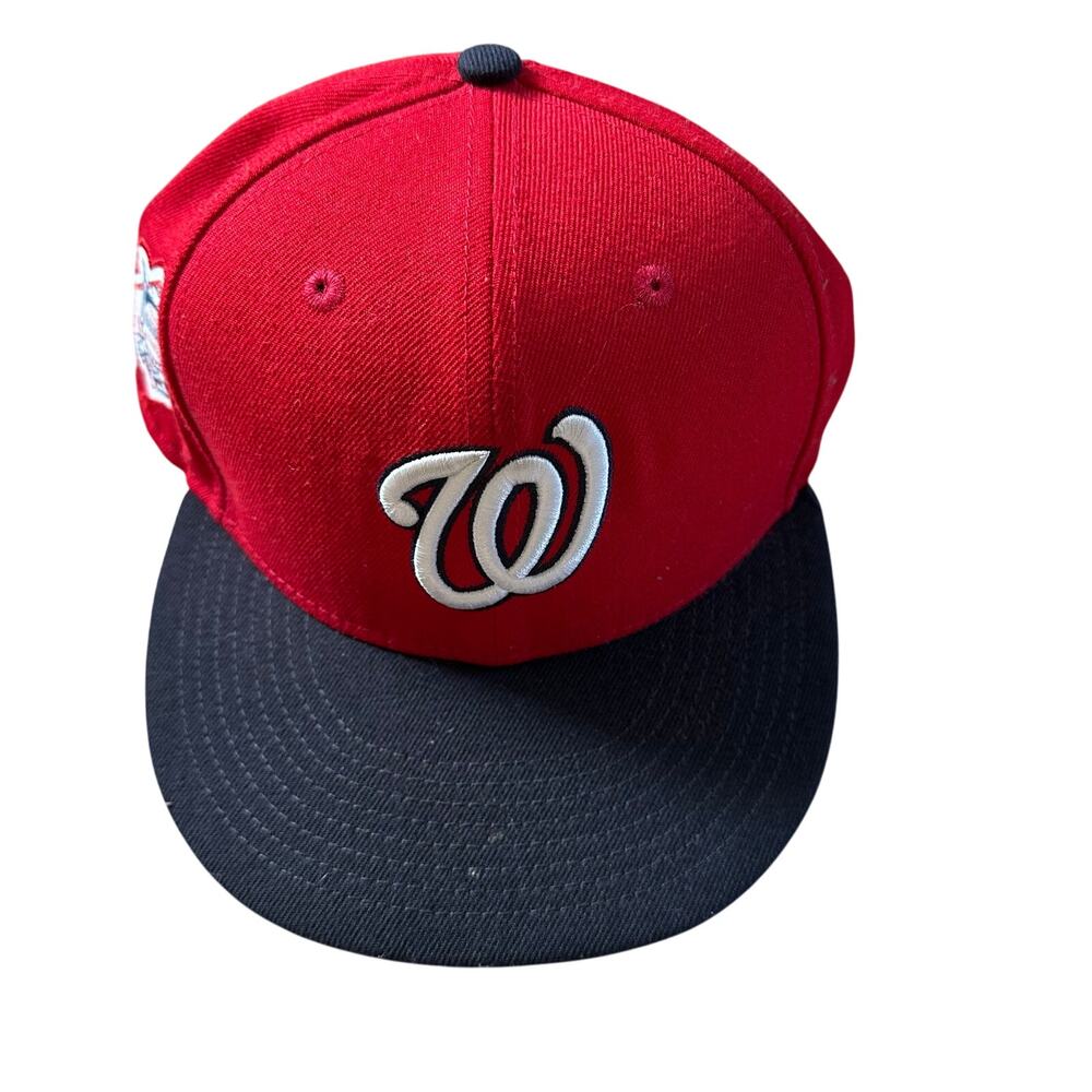 Washington Nationals MLB Baseball Hat Cap Adjustable Red Blue One Size